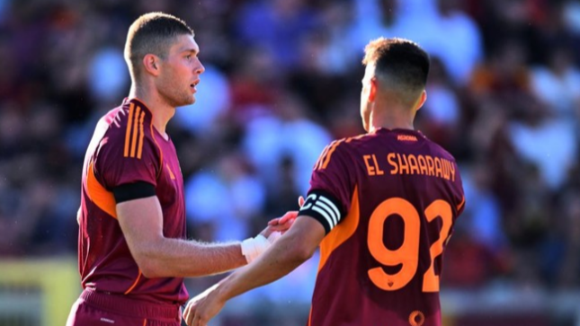 AS Roma Bungkam RC Lens 2-0 dalam Laga Pramusim