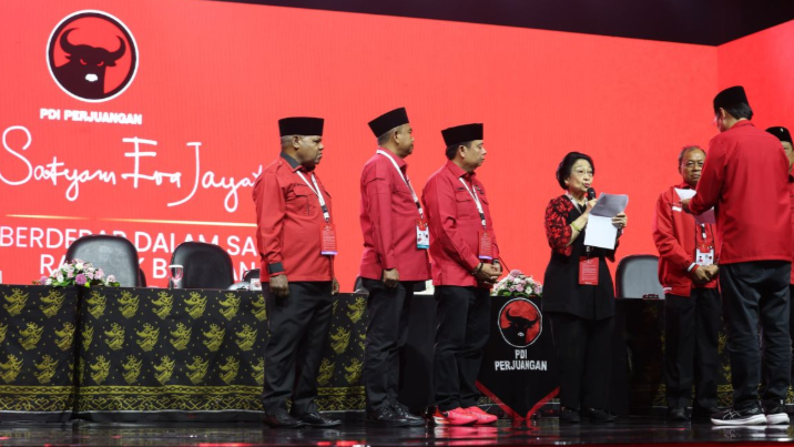 PDIP Gelar Kongres VI Secara Tertutup, Megawati Kembali Dikukuhkan sebagai Ketua Umum