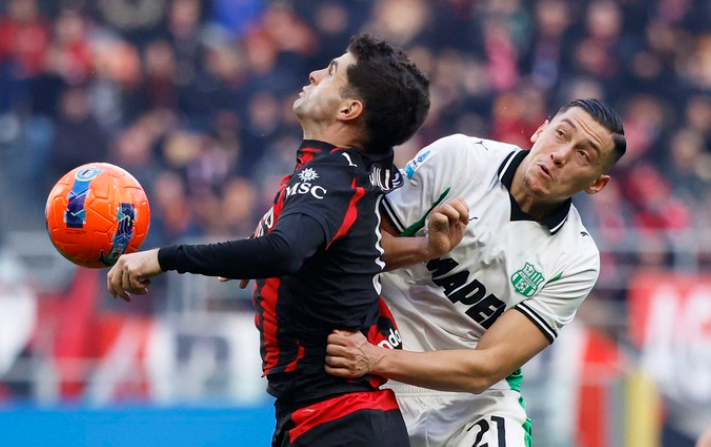 AC Milan Ditahan Sassuolo 2-2 di San Siro